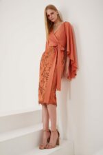 Abito corto Maestri Haute Couture