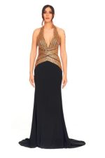 Abito lungo nero Kuea