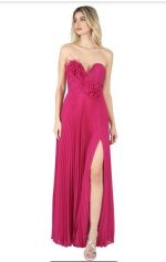 Abito lungo plissettato kuea