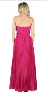 Abito lungo plissettato kuea - immagine 3