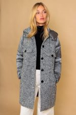 Piumino bimaterico Patrizia Parma - immagine 5